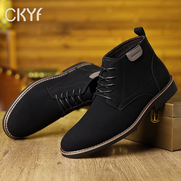Baldomar Men's Ankle Boots Lace-Up Boots, view 7 - Elena Harper