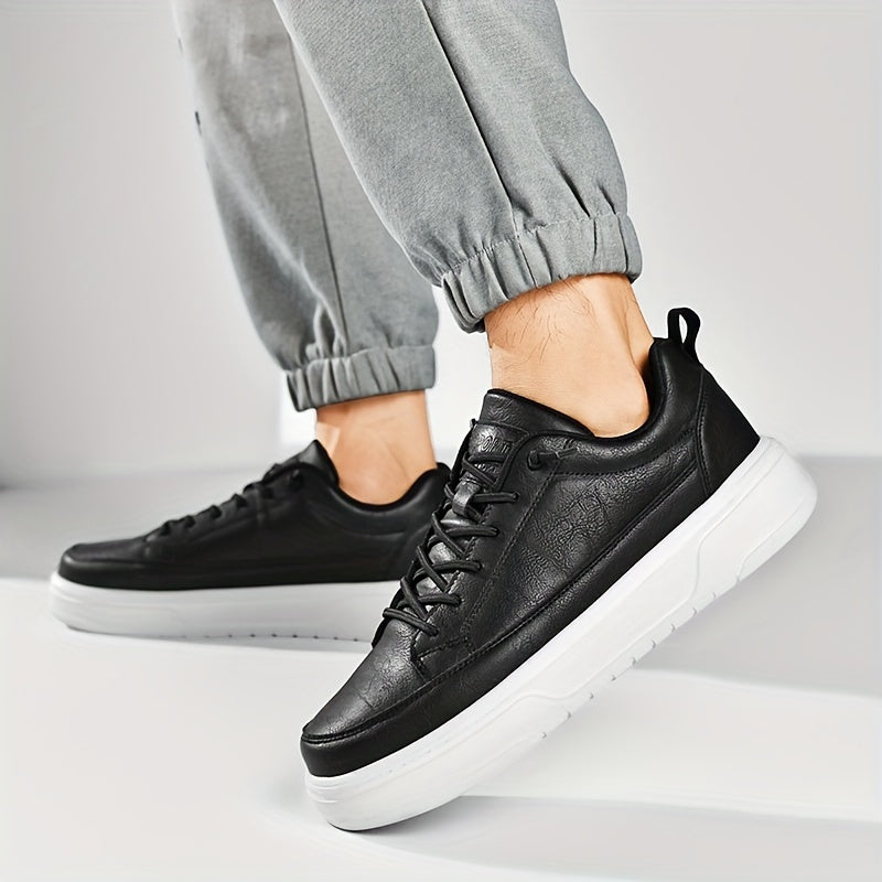 Men's Lace-Up Closed-Toe Sneakers
