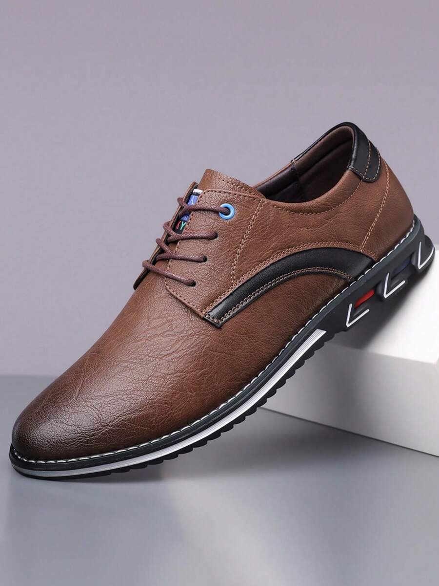 Thick Lace-Up Men's Sneakers