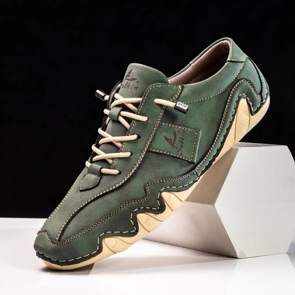 Men's Sneakers with Wavy Laces