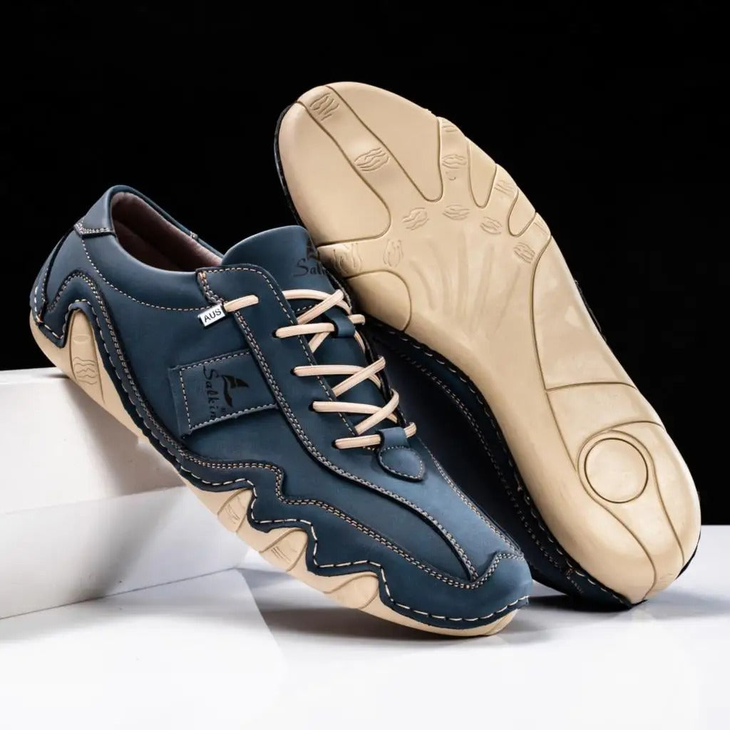 Men's Sneakers with Wavy Laces