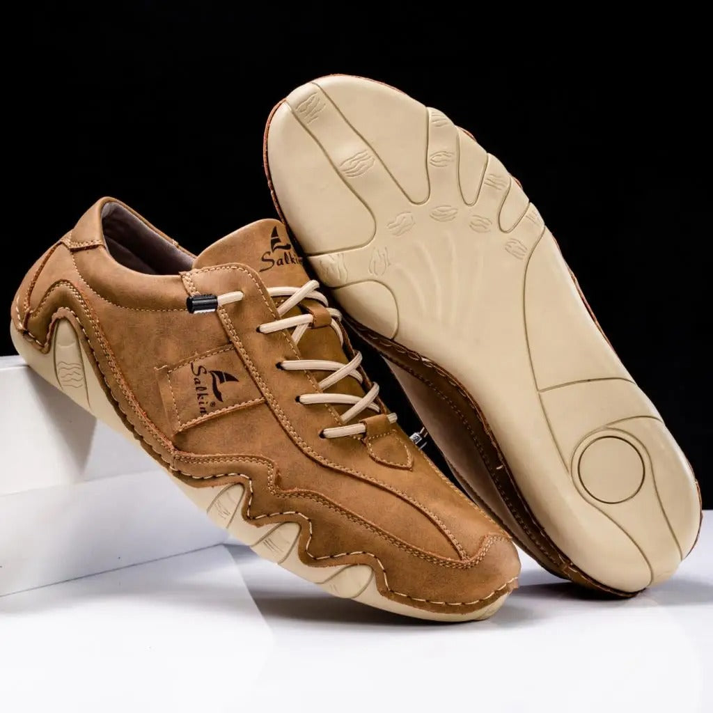 Men's Sneakers with Wavy Laces