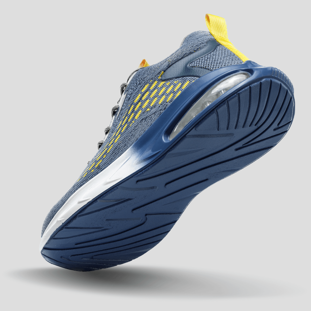 Men's Mesh Sneakers with Thick Sole