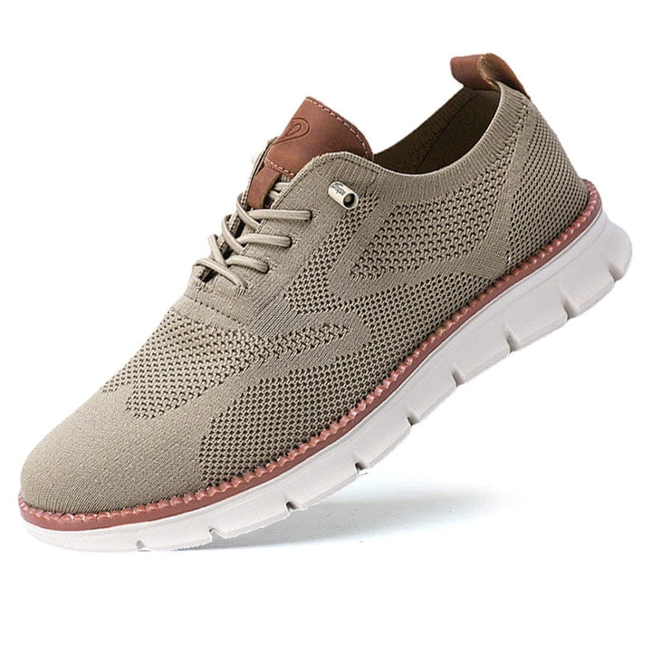 Men's Mesh Sneakers with Flexible Sole