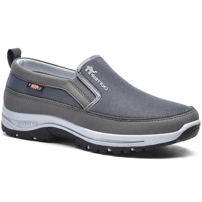 Men's Slip-On Sneakers with Thick Sole