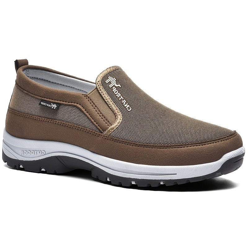 Men's Slip-On Sneakers with Thick Sole
