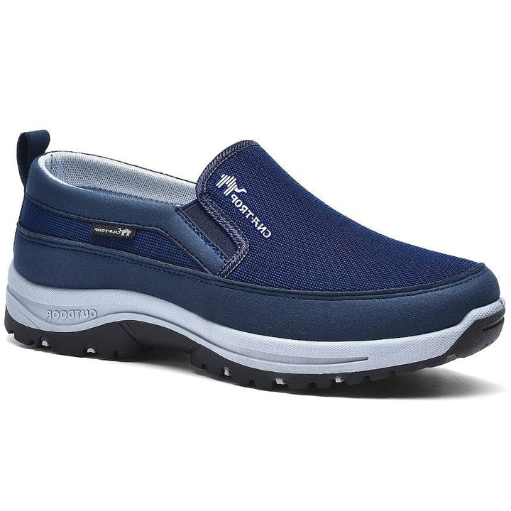 Men's Slip-On Sneakers with Thick Sole
