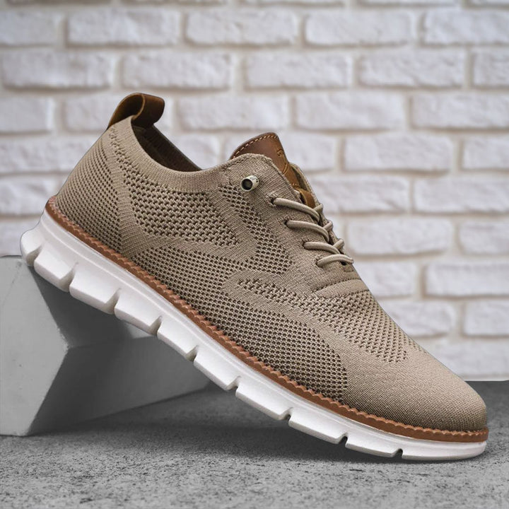 Men's Lace-Up Mesh Sneakers