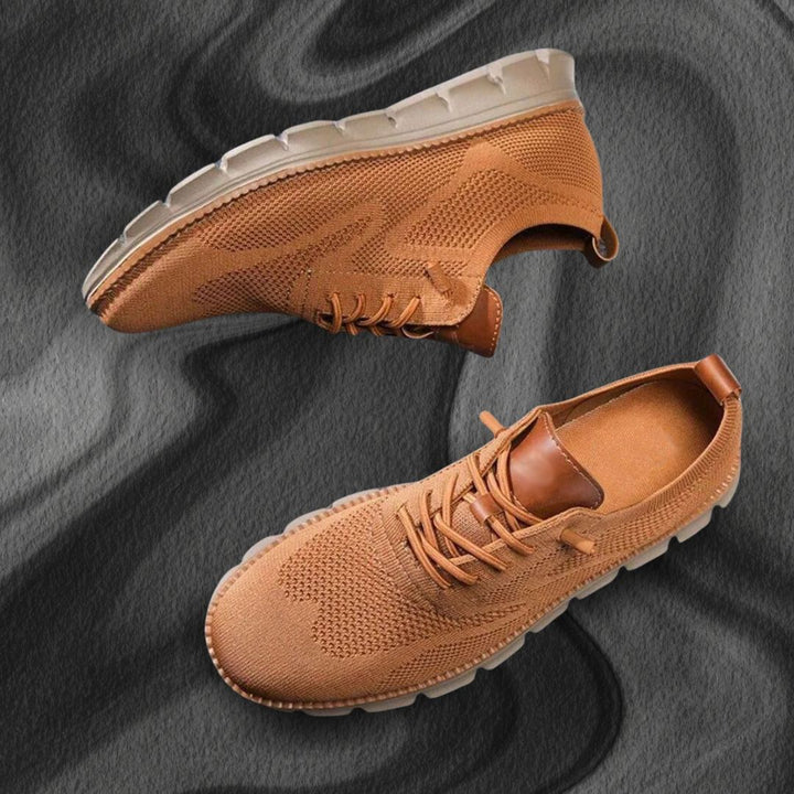 Men's Lace-Up Mesh Sneakers