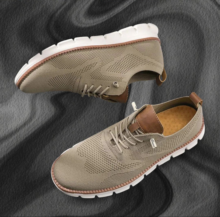 Men's Lace-Up Mesh Sneakers