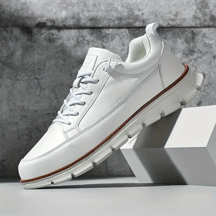 Men's Sneakers with Grooved Sole