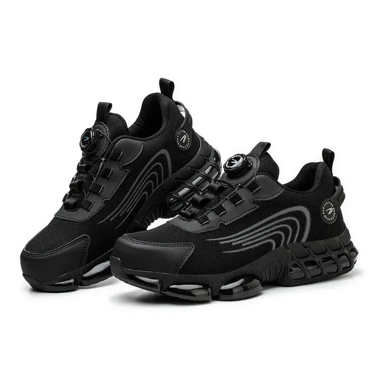 Men's Technical Sneakers with Thick Sole