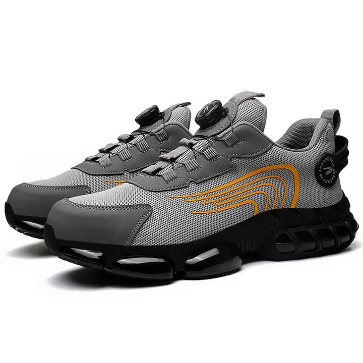 Men's Technical Sneakers with Thick Sole