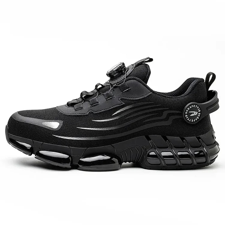 Men's Technical Sneakers with Thick Sole