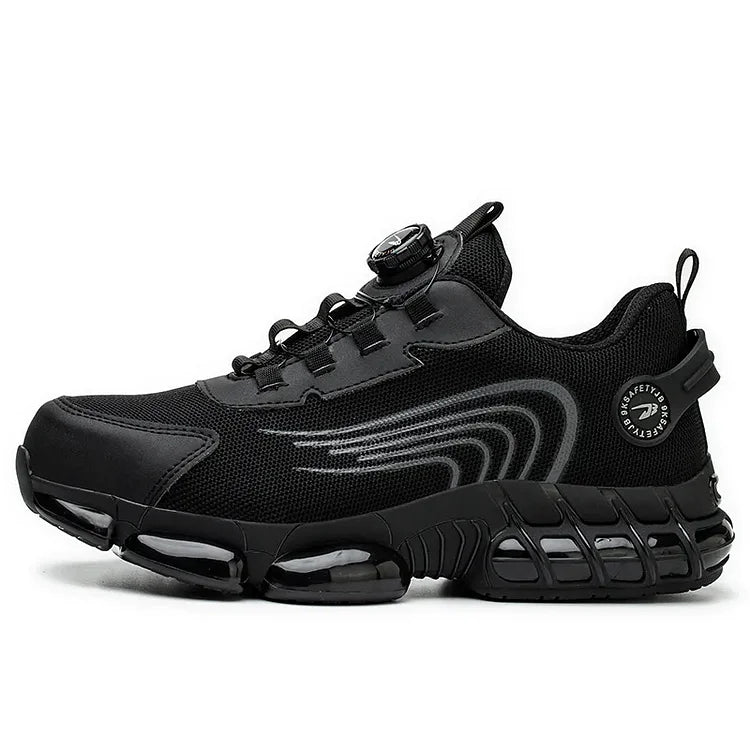 Men's Technical Sneakers with Thick Sole