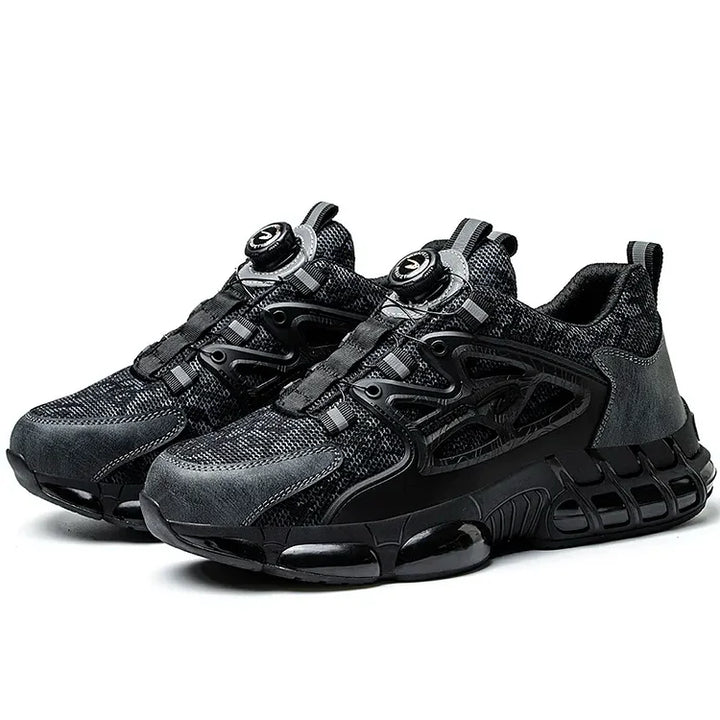 Men's Technical Sneakers with Thick Sole