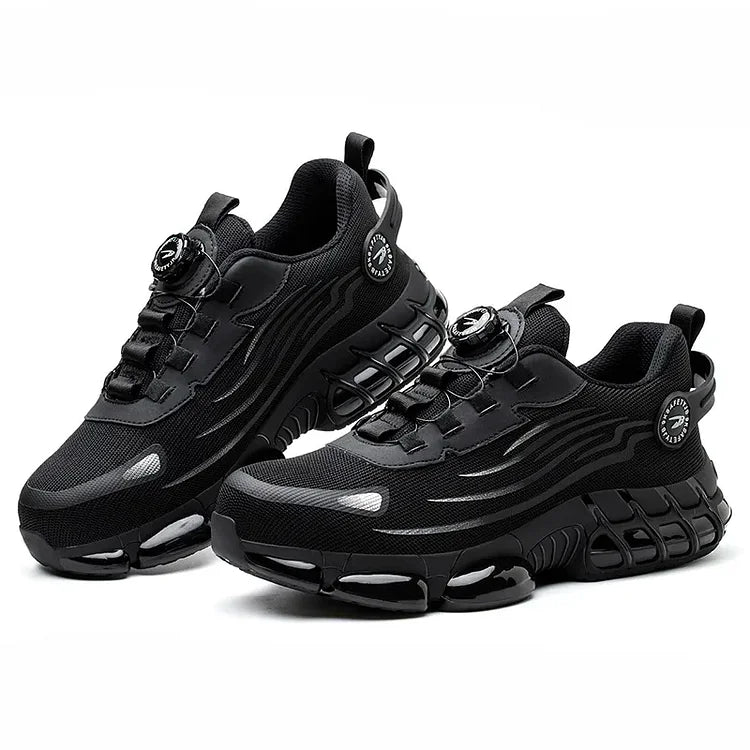 Men's Technical Sneakers with Thick Sole