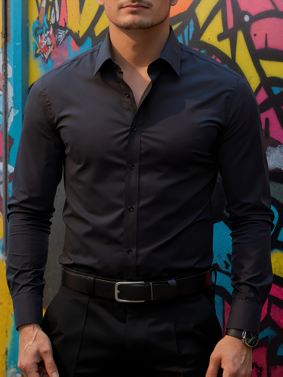 LAURENT MONACO | MEN'S COLLARED SHIRT