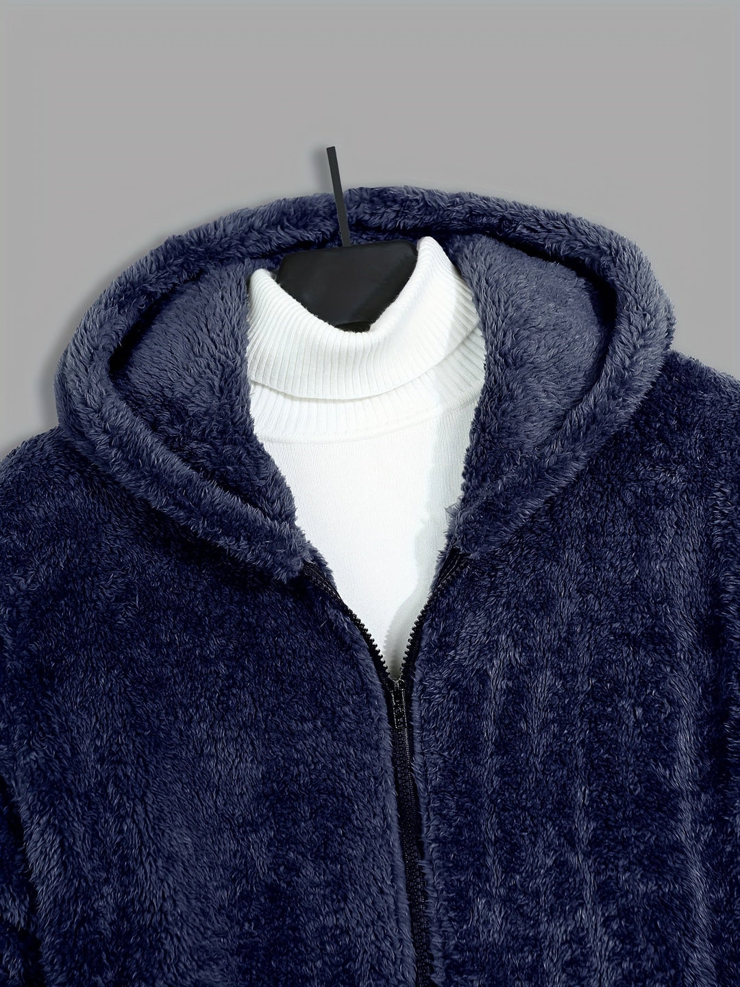 Trevor | Cosy Hooded Zip Jacket