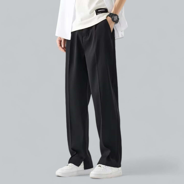 Men's Straight Leg Trousers - Elena Harper