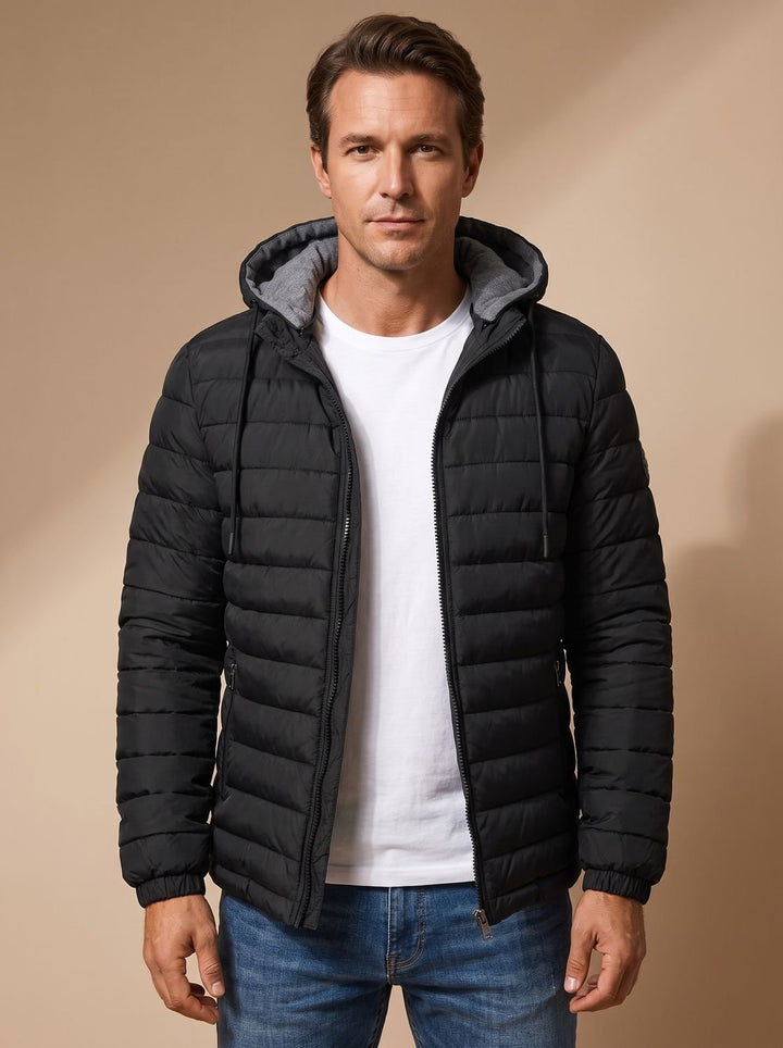 Felix | Lightweight and Comfortable Men's Puffer Jacket with Hood