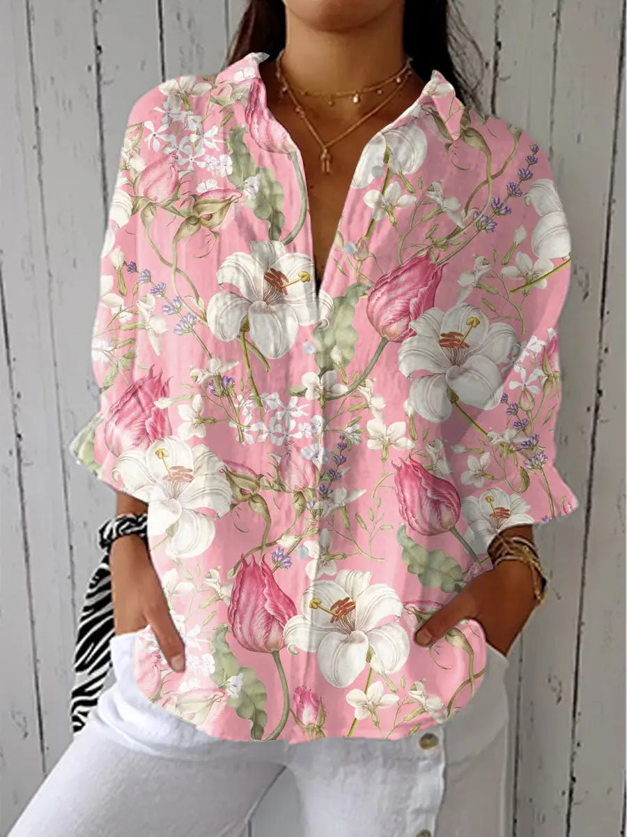 C&M® | Elegant Bloom Blouse