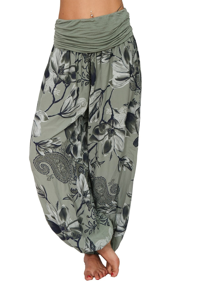 FLOWER PANTS FOR WOMEN