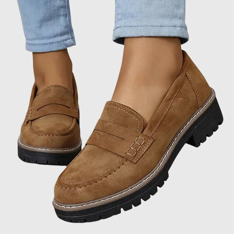 Melania | Timeless Suede Loafers