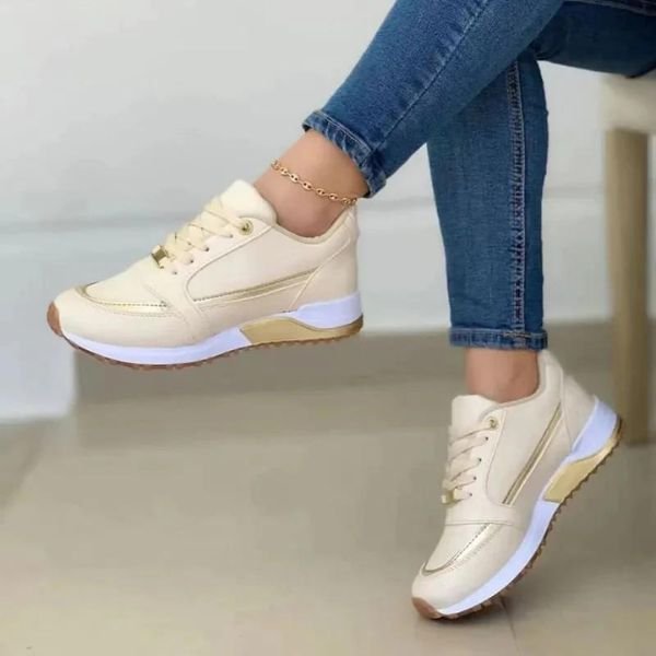 Victoria Stylish and Comfortable Orthopedic Sneakers, view 3 - Elena Harper