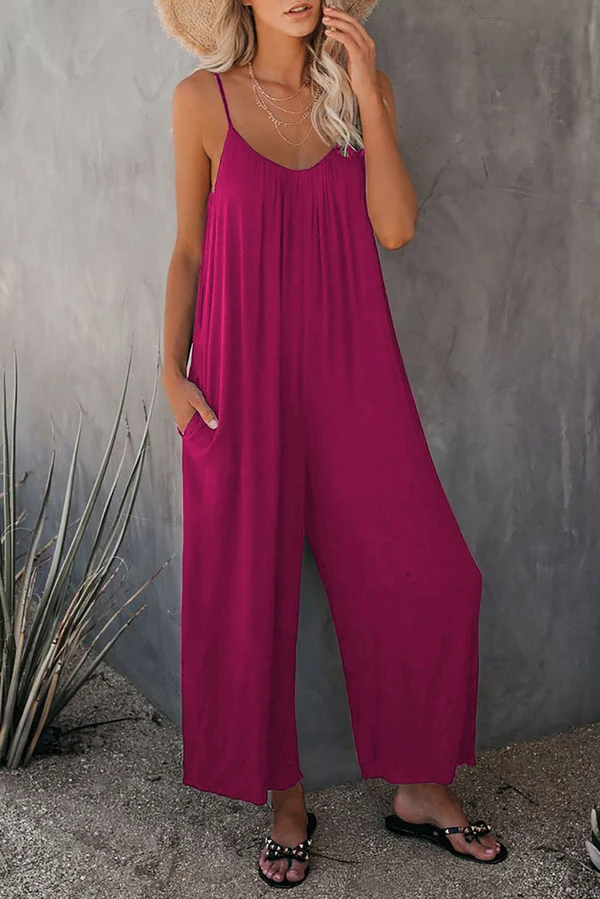 Summer Jumpsuits with Pockets
