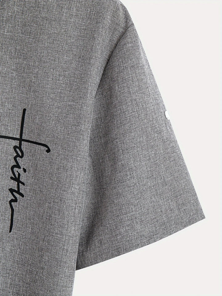 LAURENT MONACO | MEN'S HIGH COLLAR SHIRT