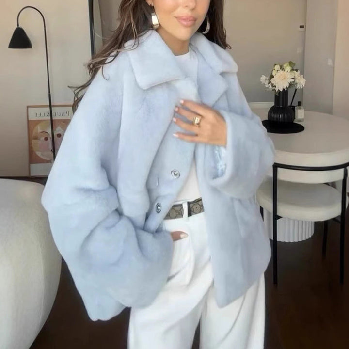 Veloria - Plush Coat