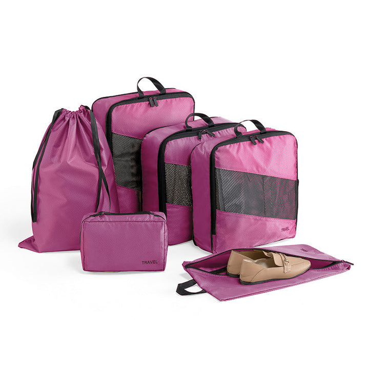 Zip It Down | Compression Packing Cubes 6-Piece Kit