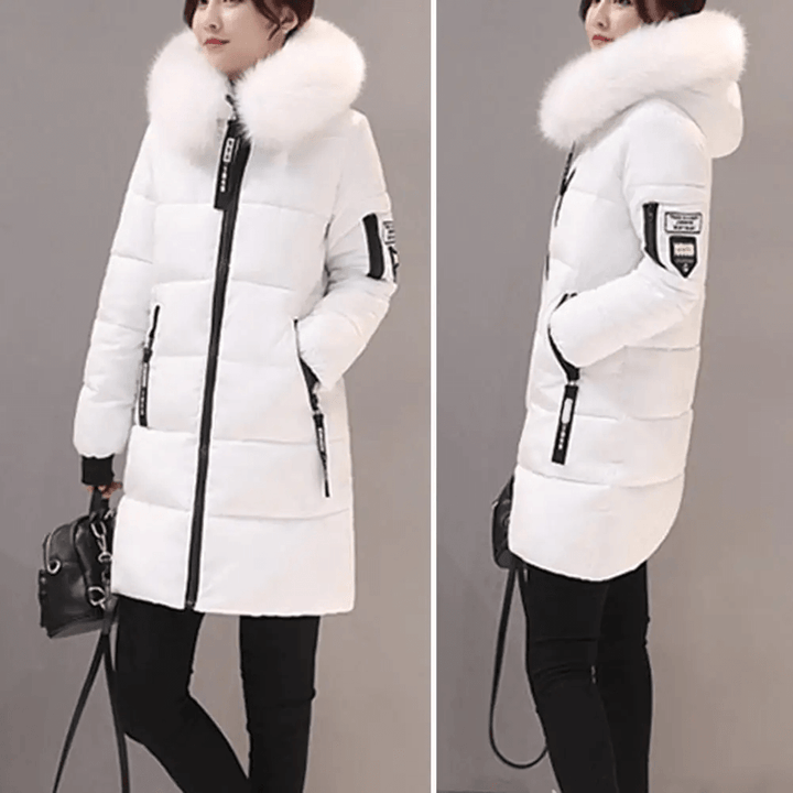 Windproof Puffer Coat for Women