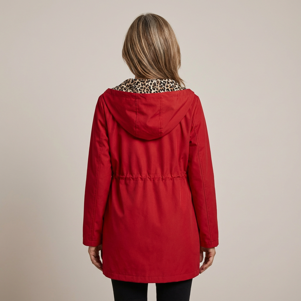 Leopard Print Coat