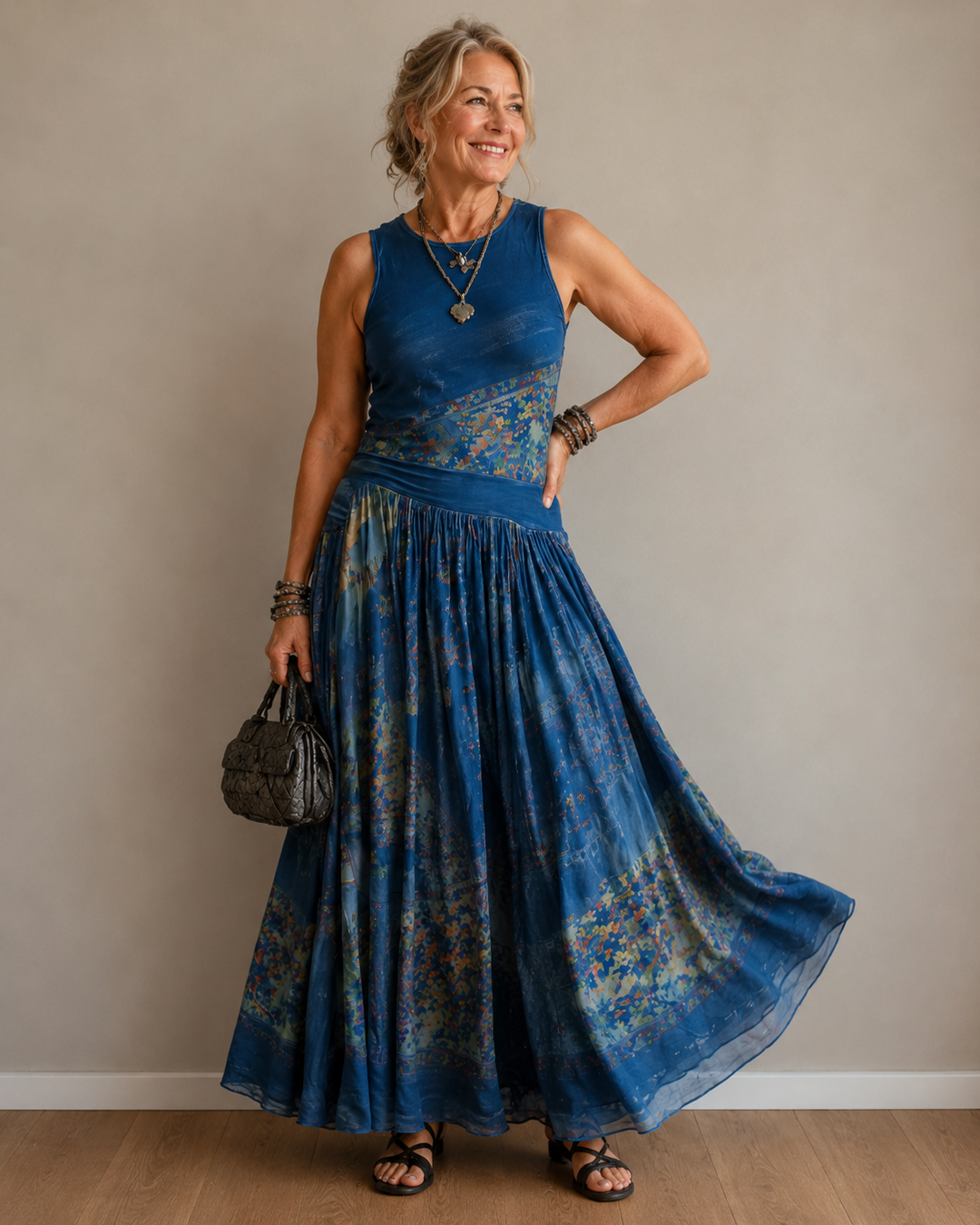 Nadine™ | Airy Boho Maxi Dress