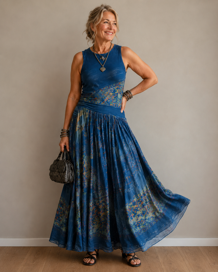 Nadine™ | Airy Boho Maxi Dress