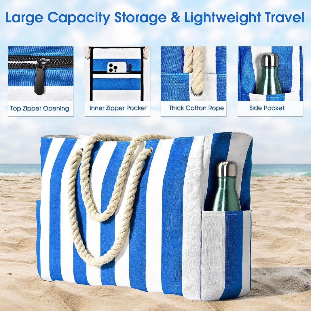 Water and Sand Resistant Oversized Beach Bag – SandAway