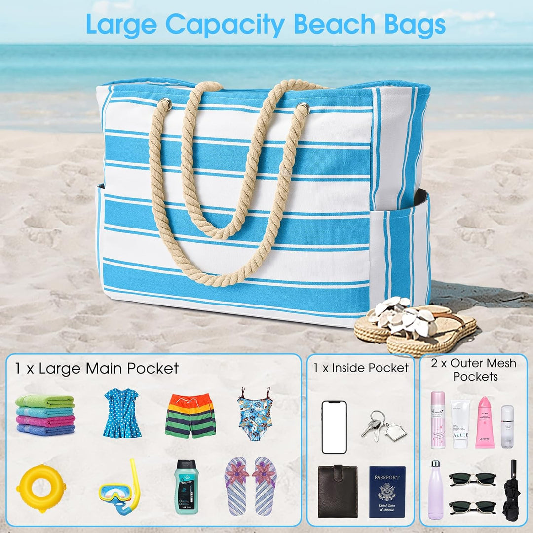 Water and Sand Resistant Oversized Beach Bag – SandAway