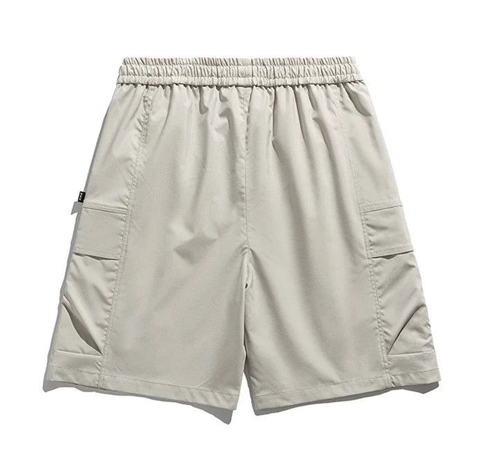 Men's Spring Cargo Shorts with Drawstring Waist, view 6 - Elena Harper