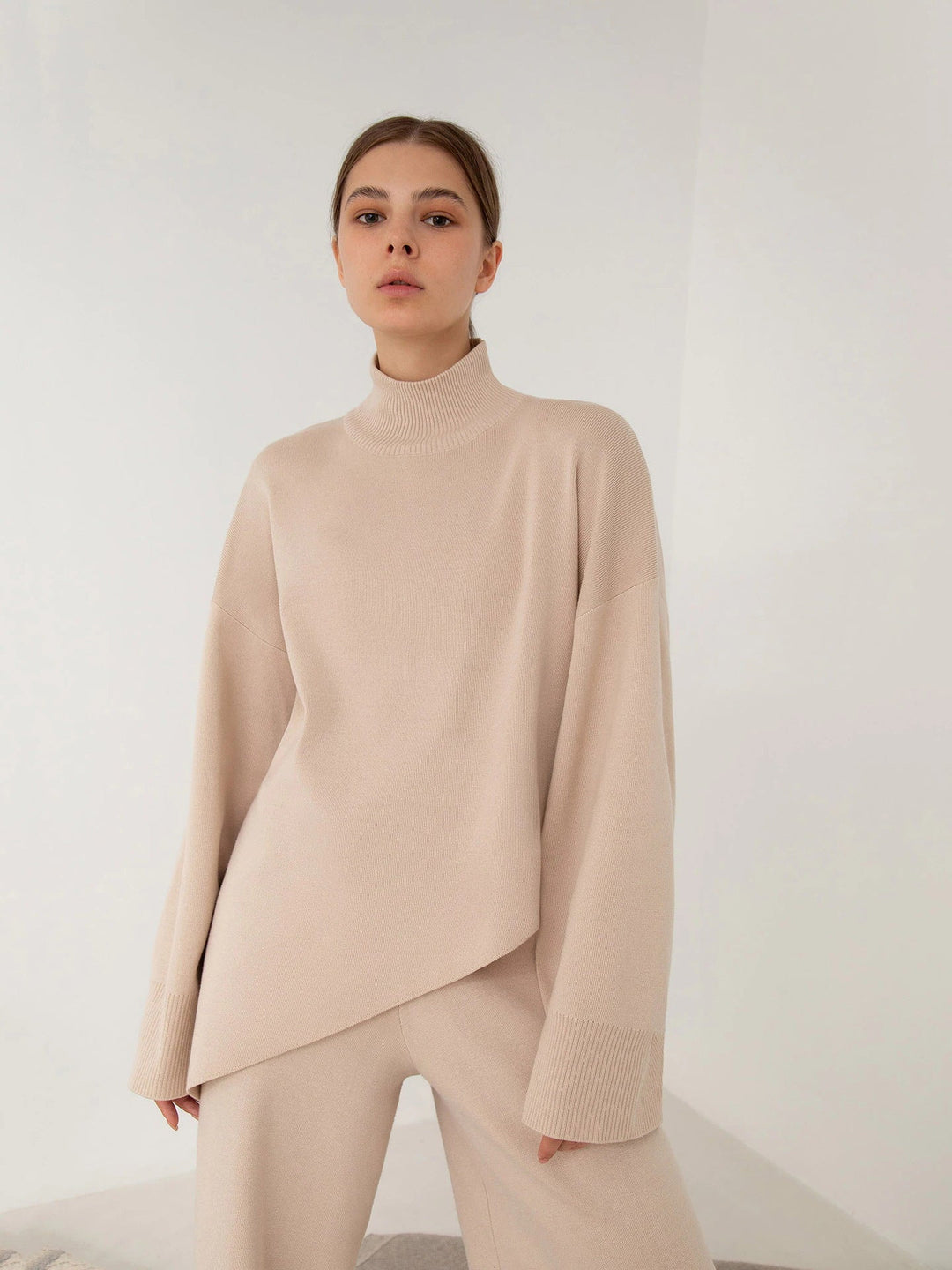 Hashiena Two-Piece Set with Wide Leg, view 5 - Elena Harper
