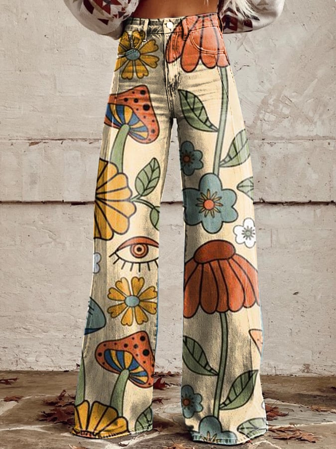 Zinnia - Boho Vintage Pants