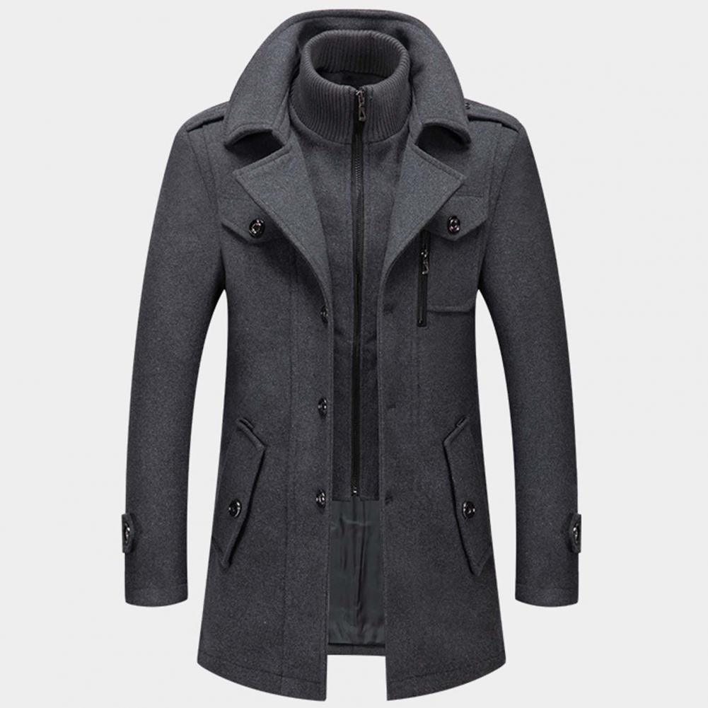 Warm and Stylish Men's Jacket – Timeless Comfort and Style