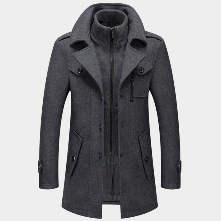 Warm and Stylish Men's Jacket – Timeless Comfort and Style