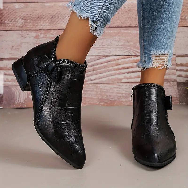 Comfortable Warm Women's Lightweight Elegant Stylish Ankle Boots EB