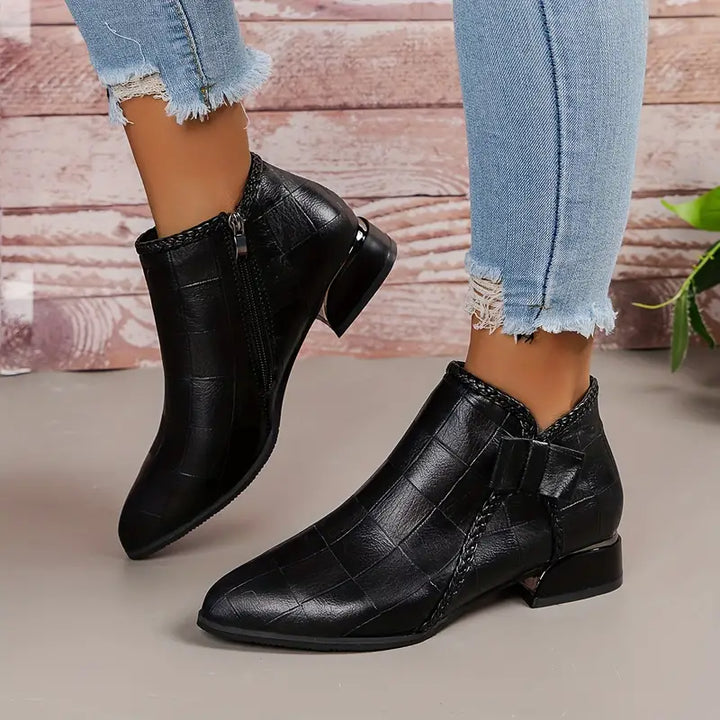Comfortable Warm Women's Lightweight Elegant Stylish Ankle Boots EB