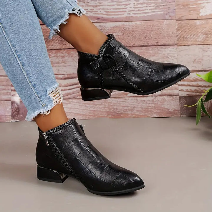 Comfortable Warm Women's Lightweight Elegant Stylish Ankle Boots EB