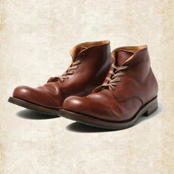 RETRO LACE-UP BOOTS FOR MEN