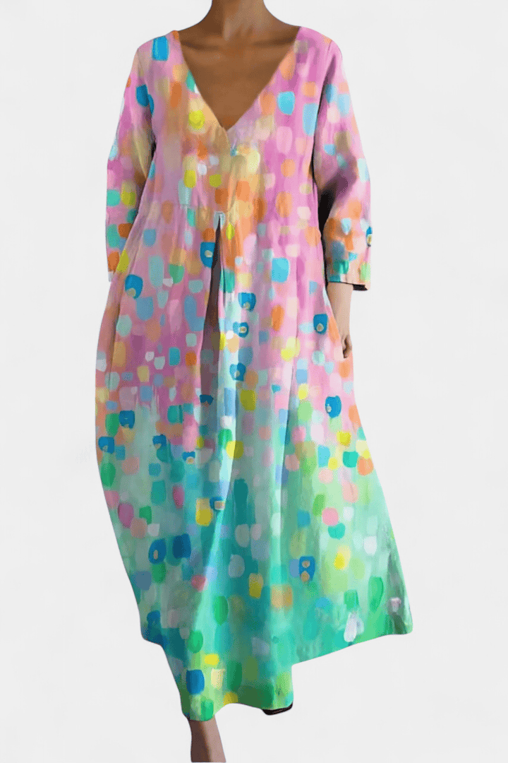 Isalinde™  |  Comfortable V-neck Dress