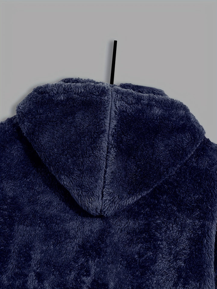 Trevor | Cosy Hooded Zip Jacket